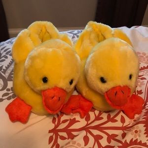 Duck slippers